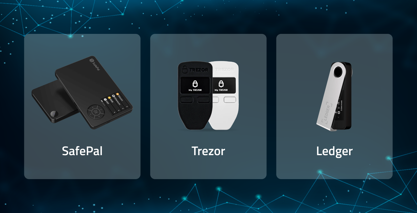 ledger safepal trezor wallet kriptotárca